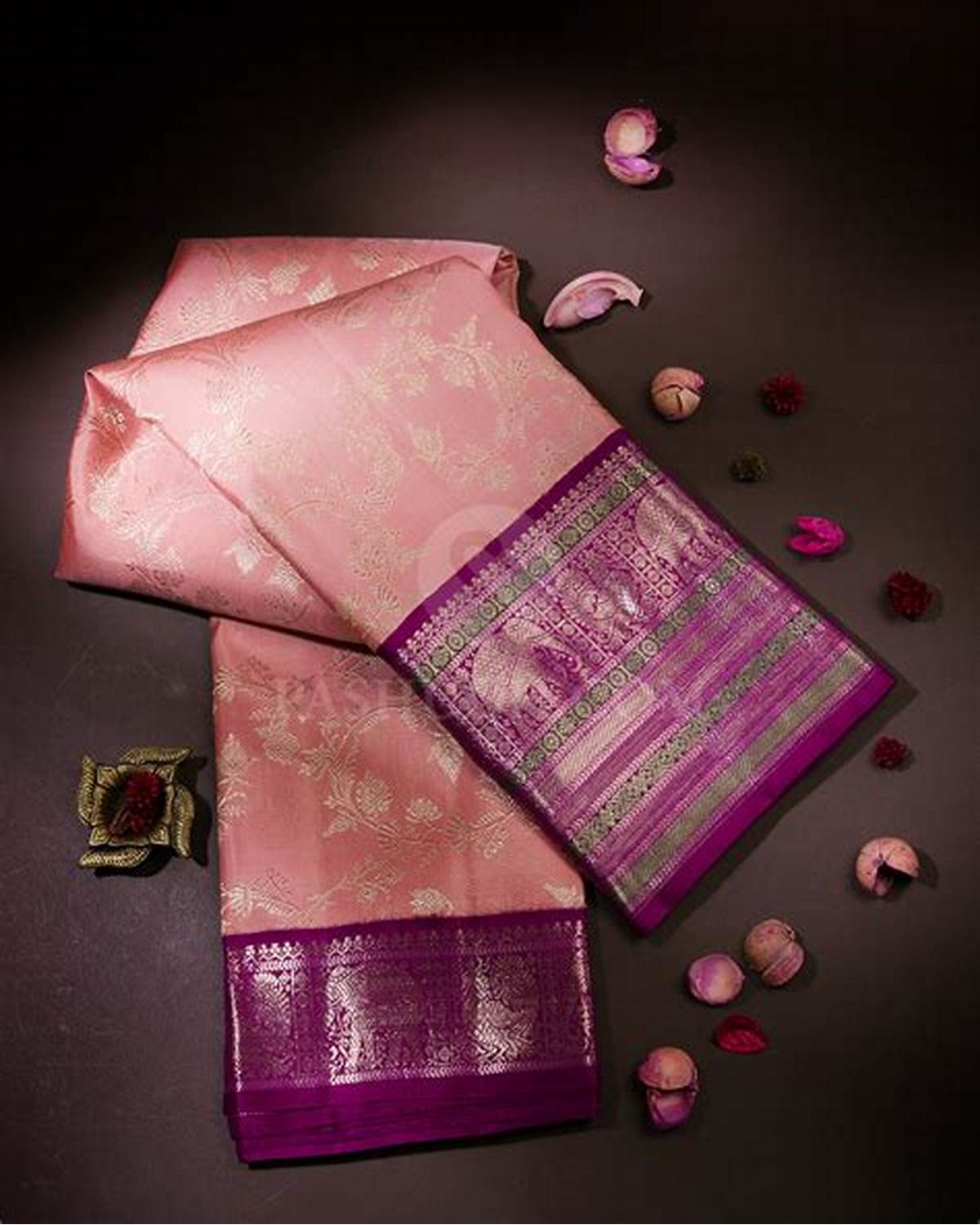 Pink Saree